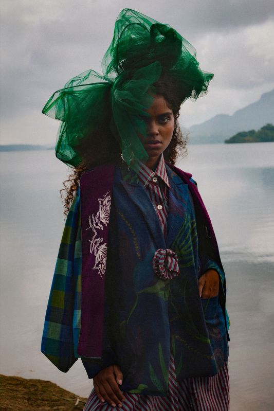 Tara Blazer With Corsage