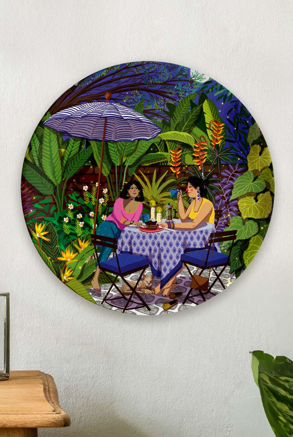 Gupshup Decor Plate