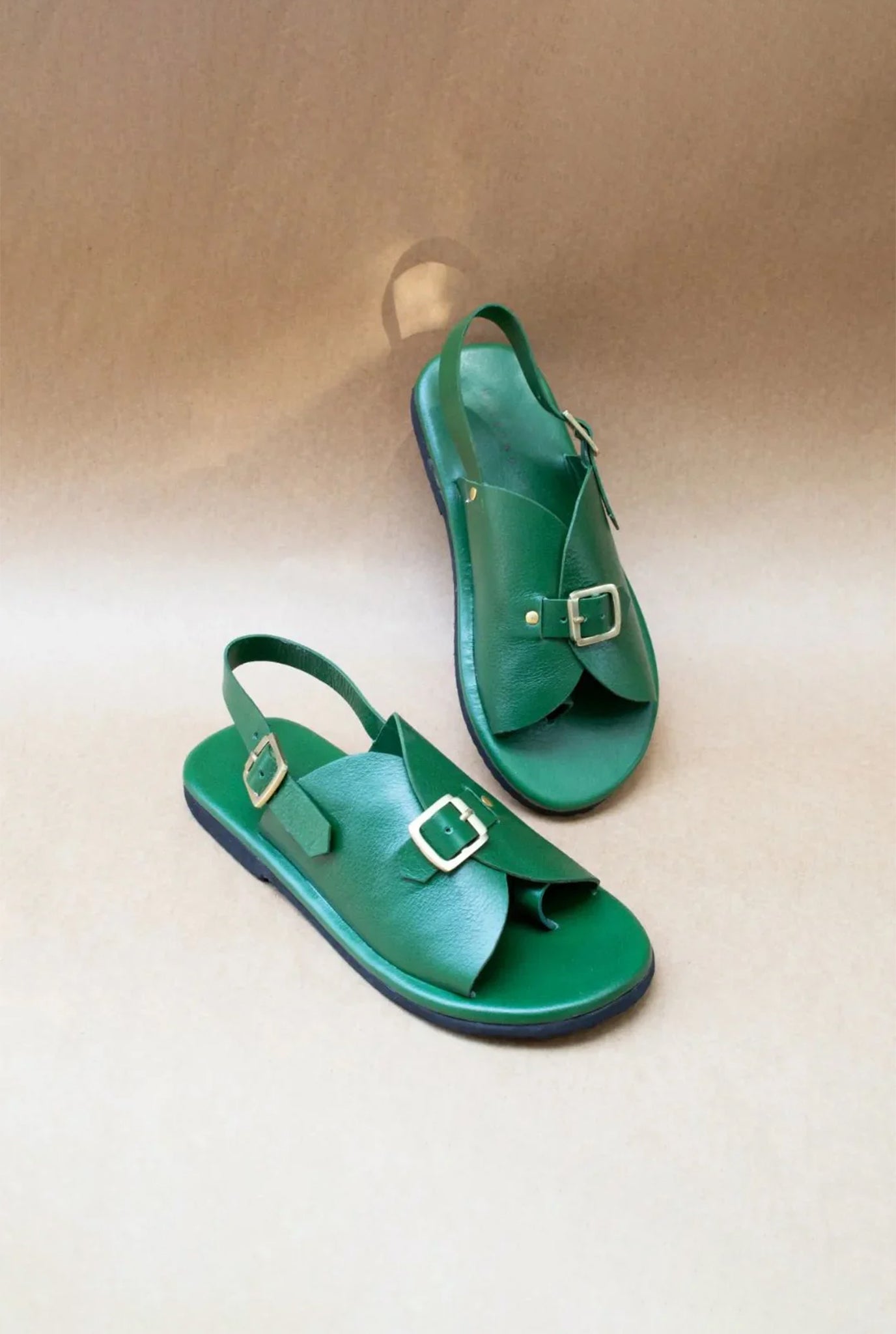 Envelope Sandals Single Buckle