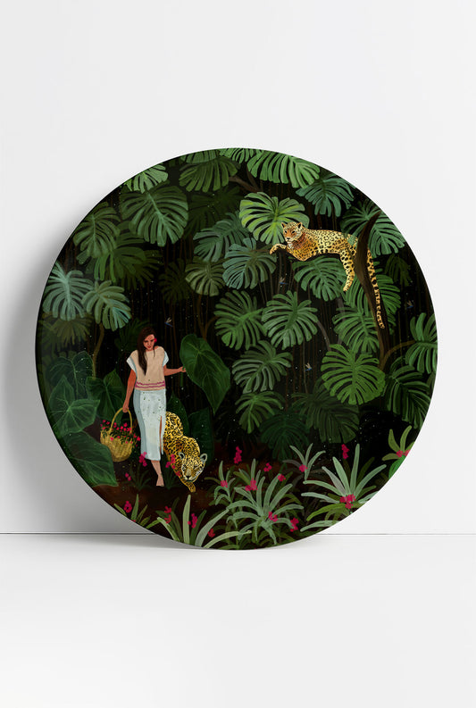ON THE DAYS I WANT TO DISSAPEAR DECOR PLATE