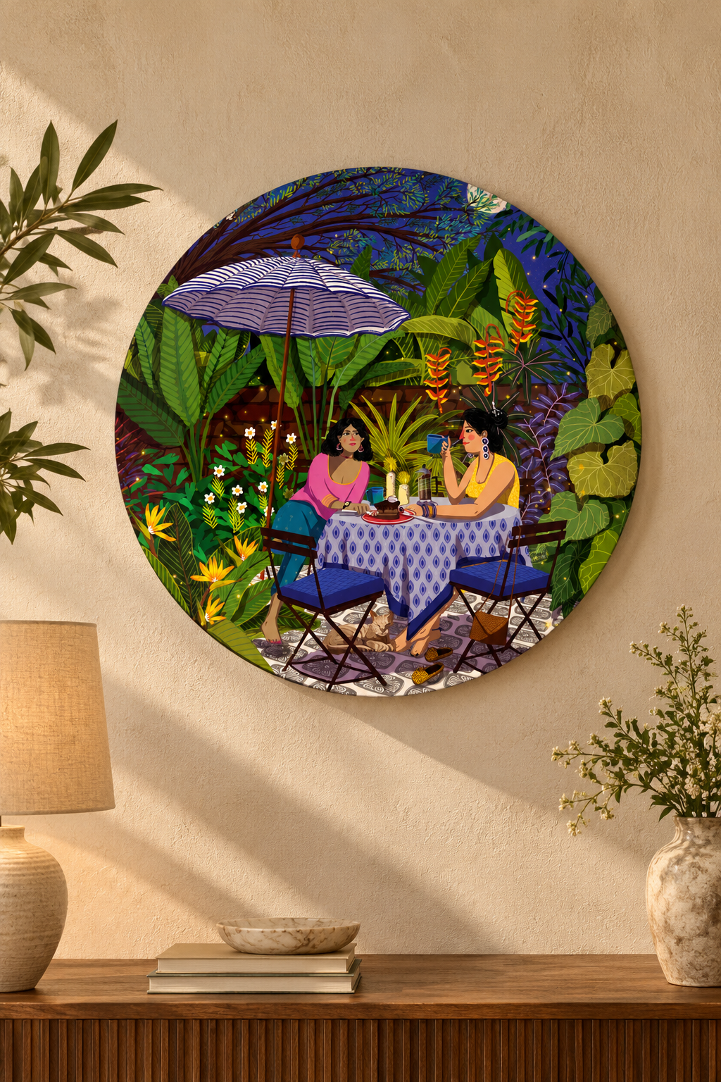 Gupshup Decor Plate