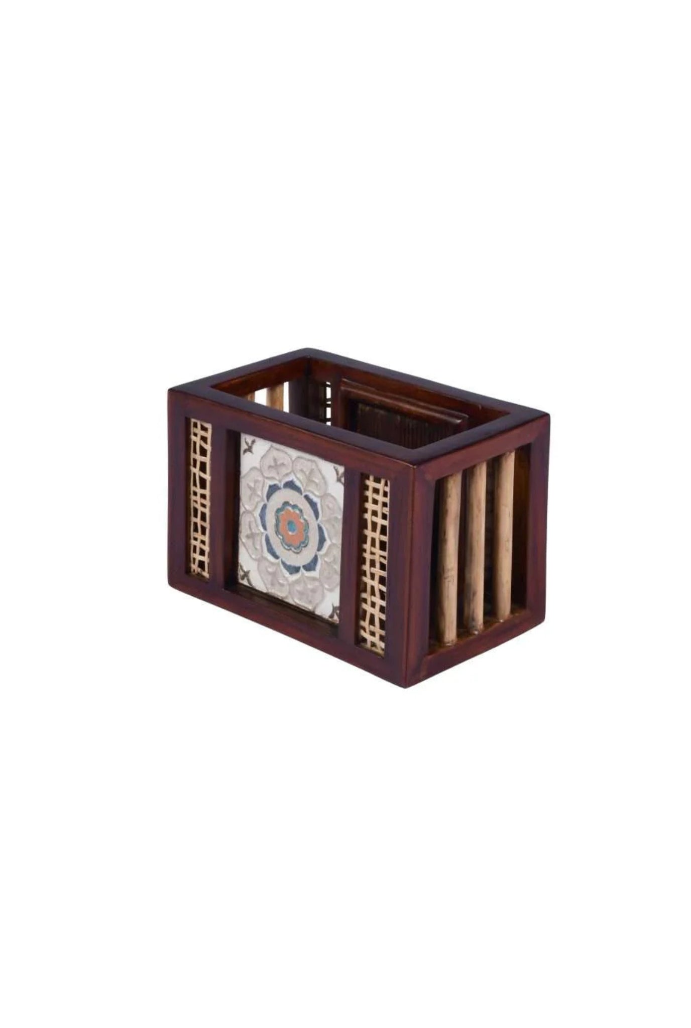 Log Cabin Tissue Box