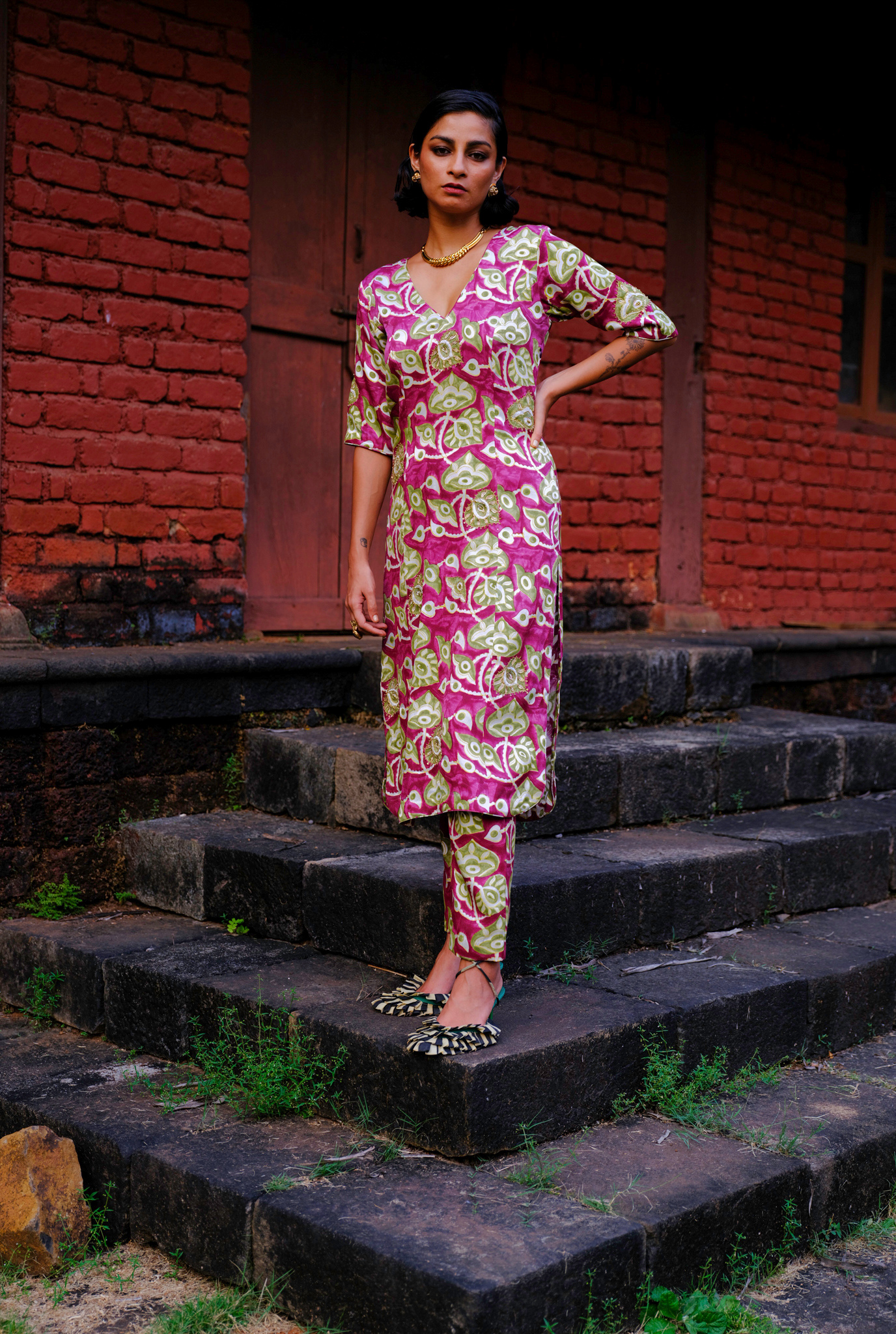 Velu Silk Kurta Set