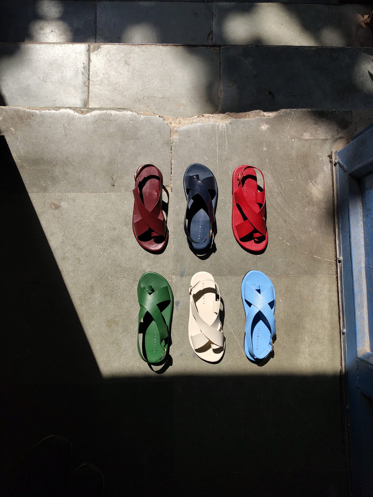 Crossover - Strap Leather Women's Sandals