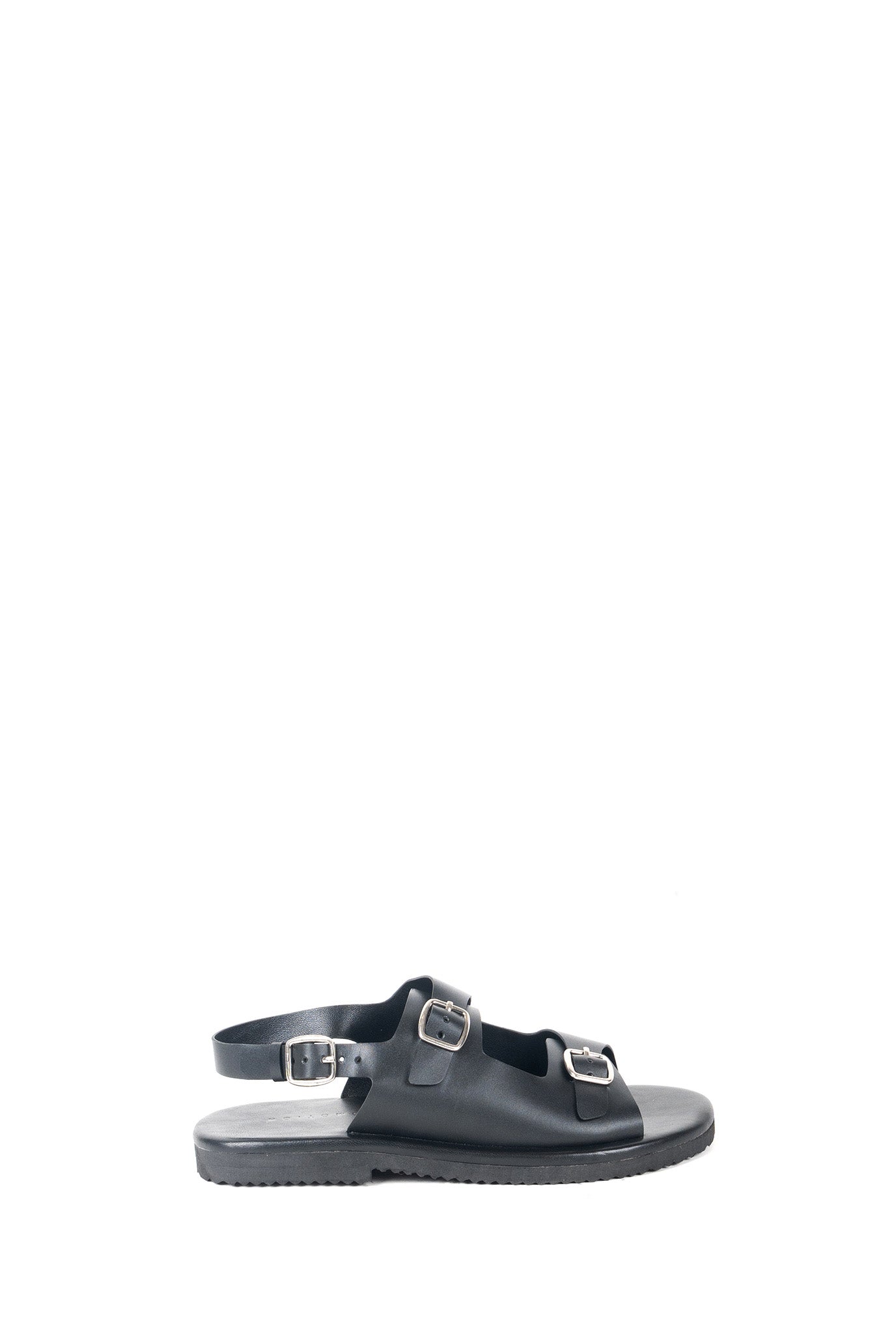 Classic Two Strap Leather Sandals