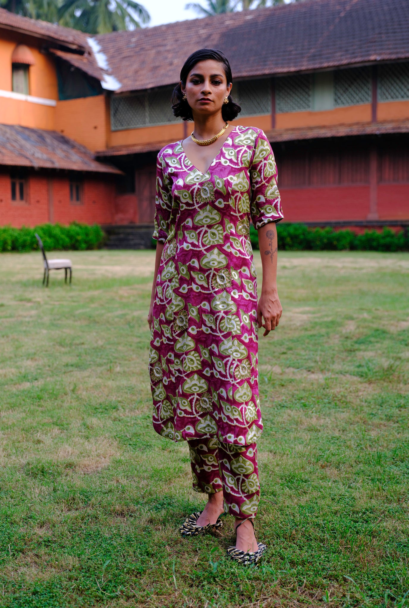 Velu Silk Kurta Set