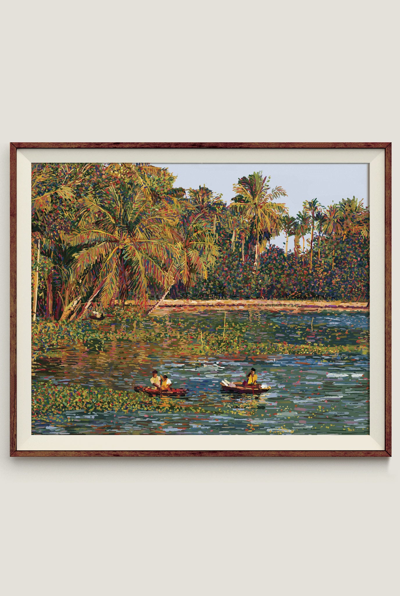 KOCHI BACKWATERS 5 ART PRINT