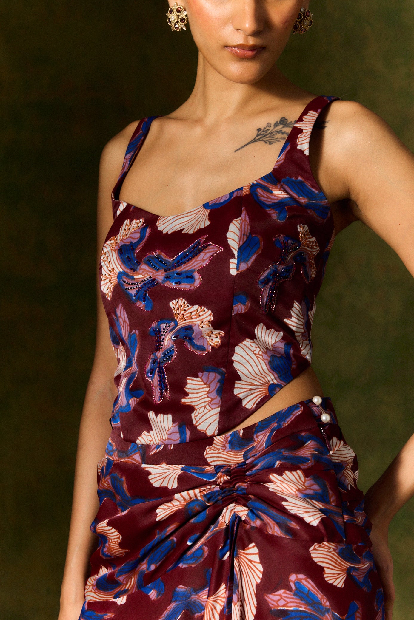 Meher Silk Corset