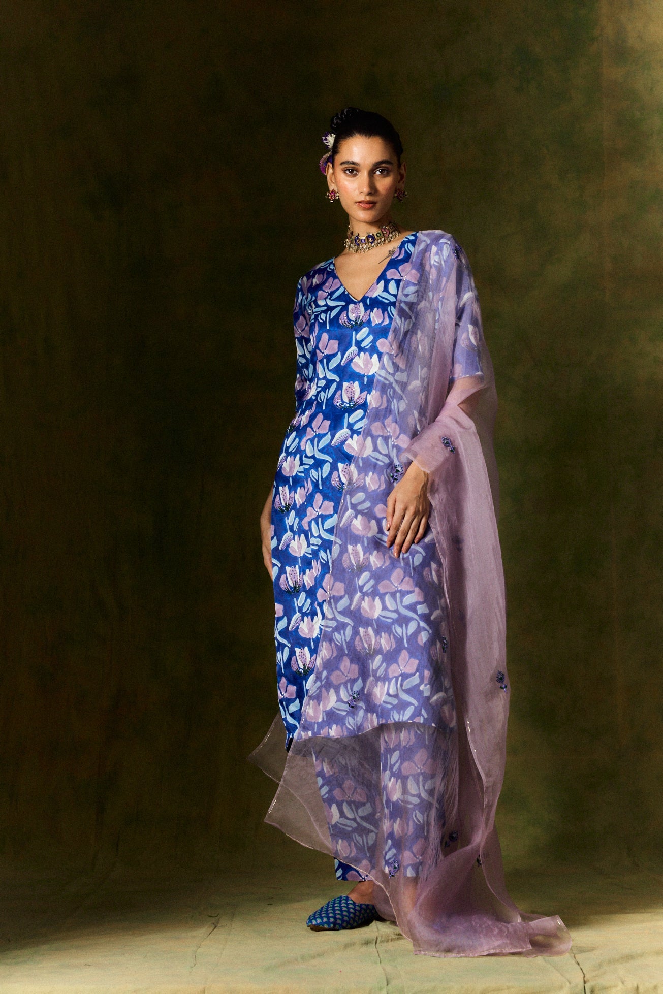 Neelam Organza Silk Dupatta