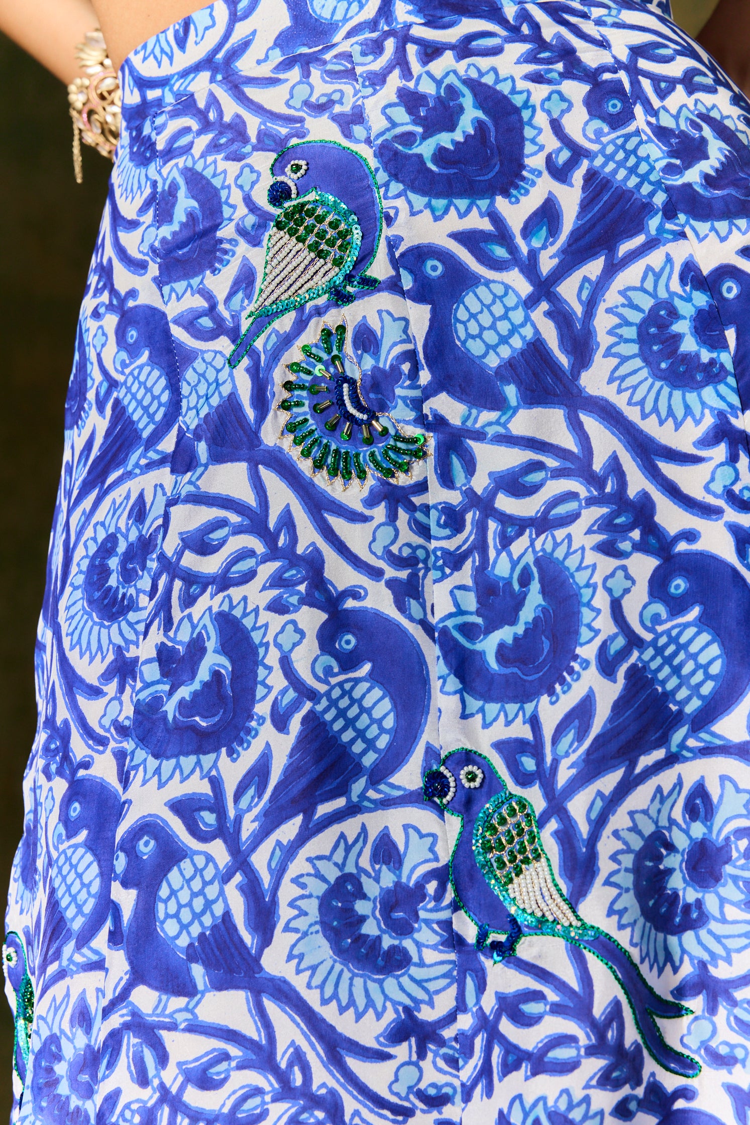 Shalimar Silk Skirt