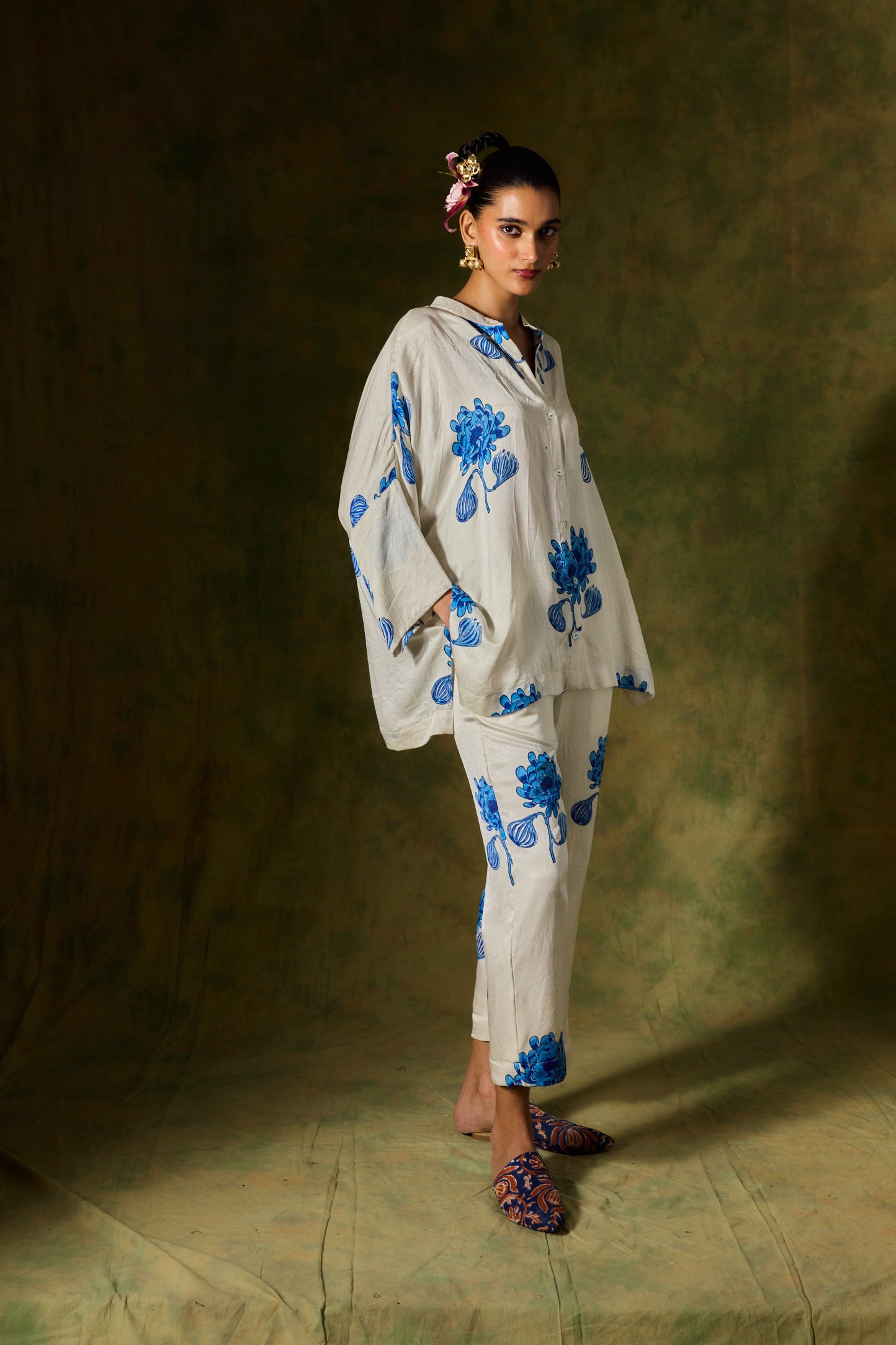 Fizah Silk Short Kurta