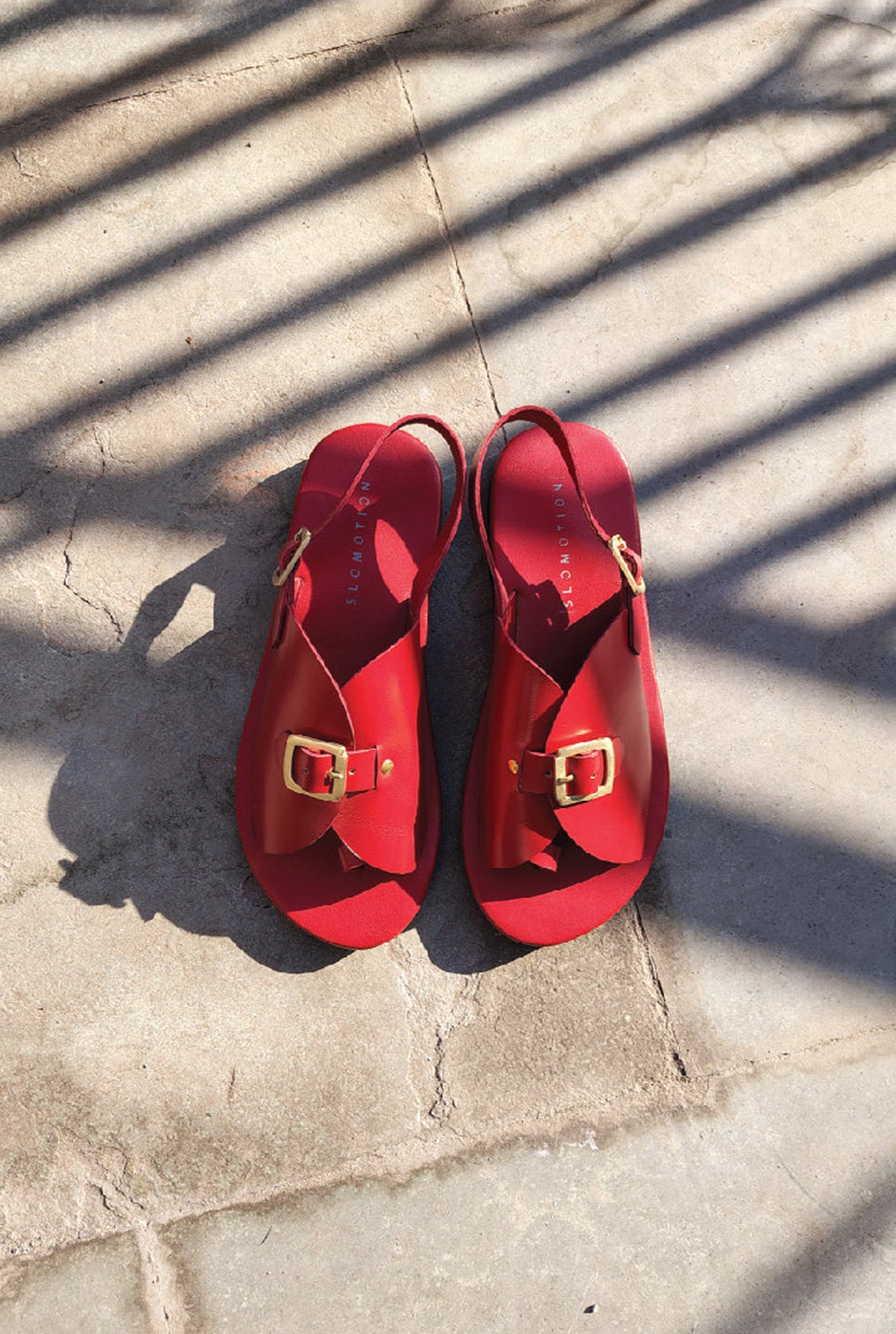 Envelope Sandals Single Buckle