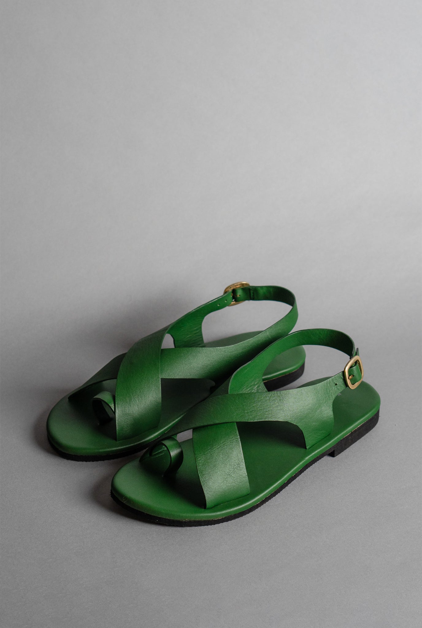 Crossover - Strap Leather Women's Sandals