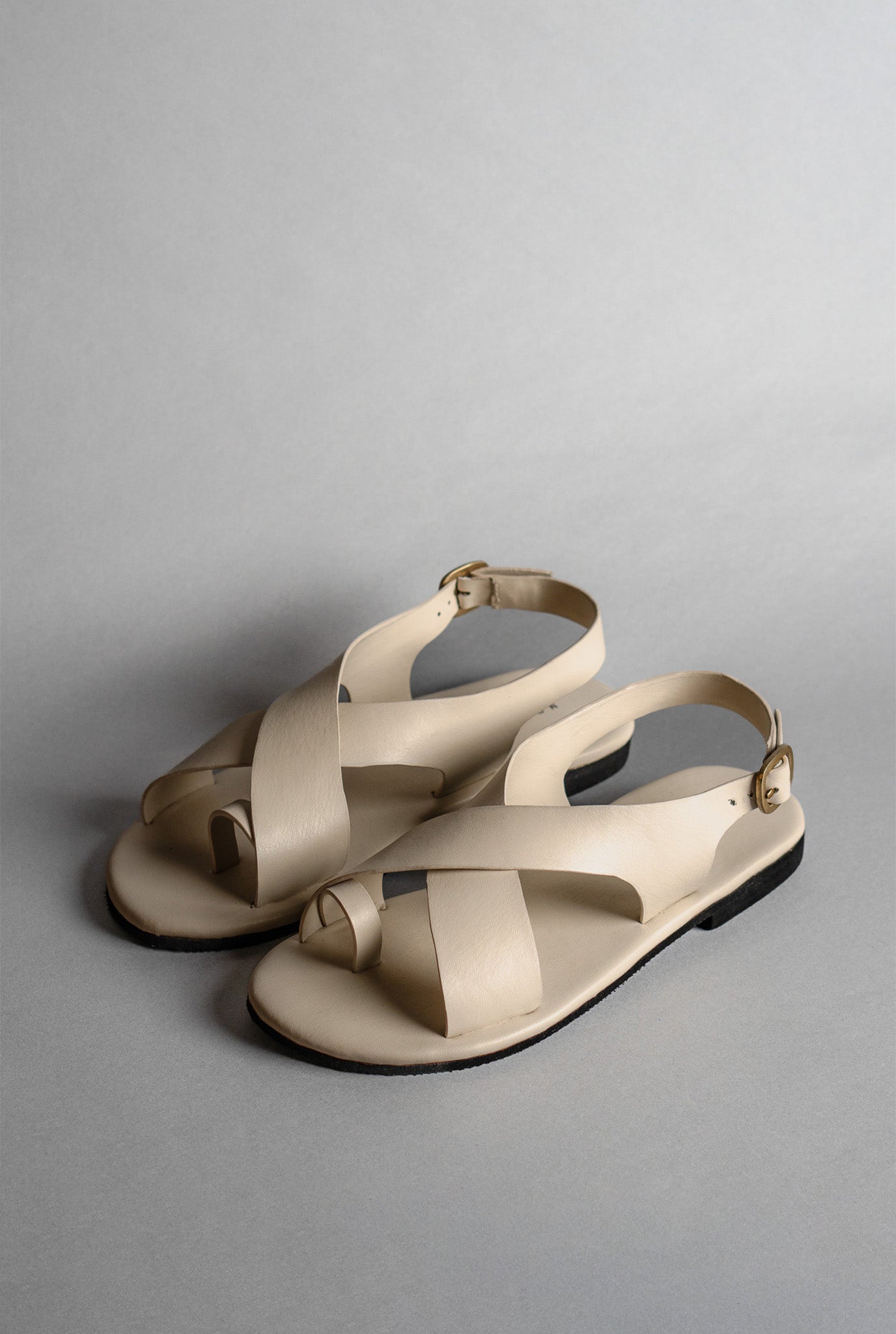 Crossover - Strap Leather Women's Sandals