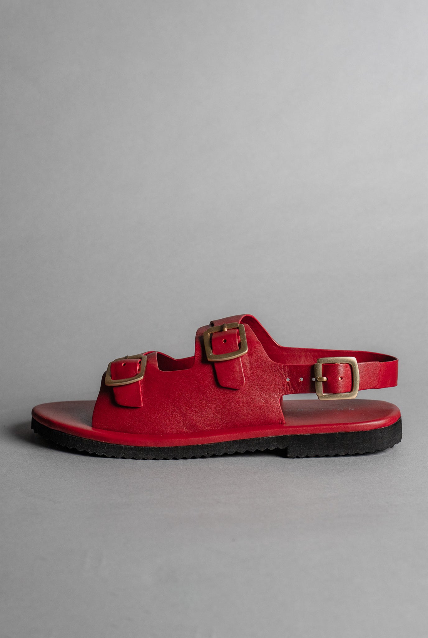 Classic Two Strap Leather Sandals