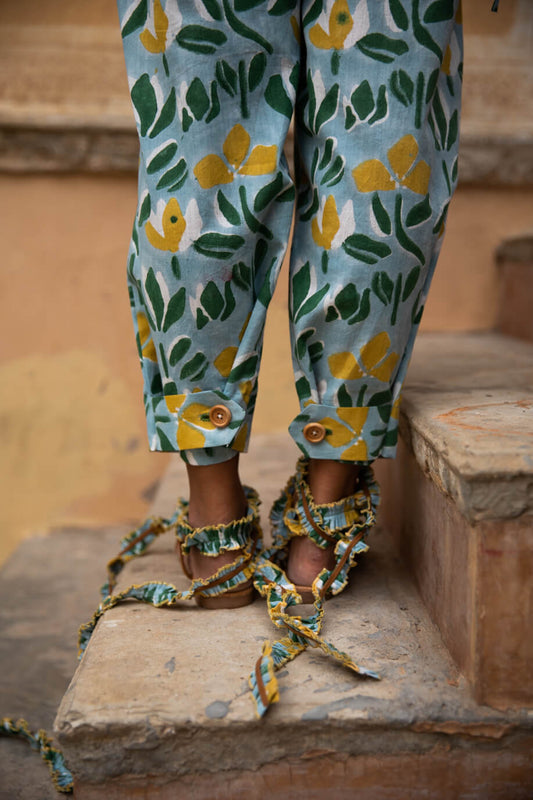 the-jodi-life-blue-floral-barwara-trousers-crafted-in-cotton