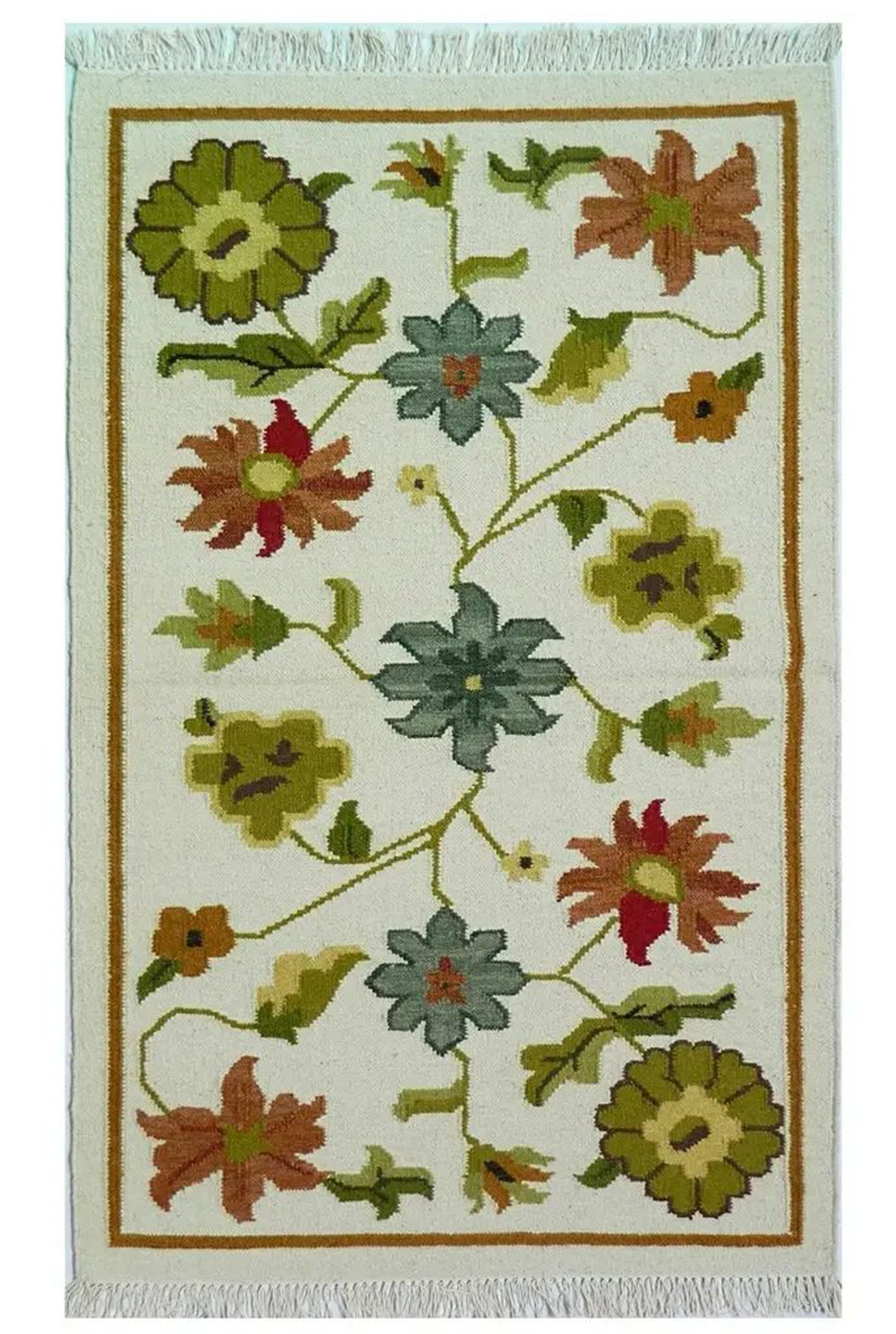 handcrafted-woven-rug-carpet-cotton-wool-home decor- jodi