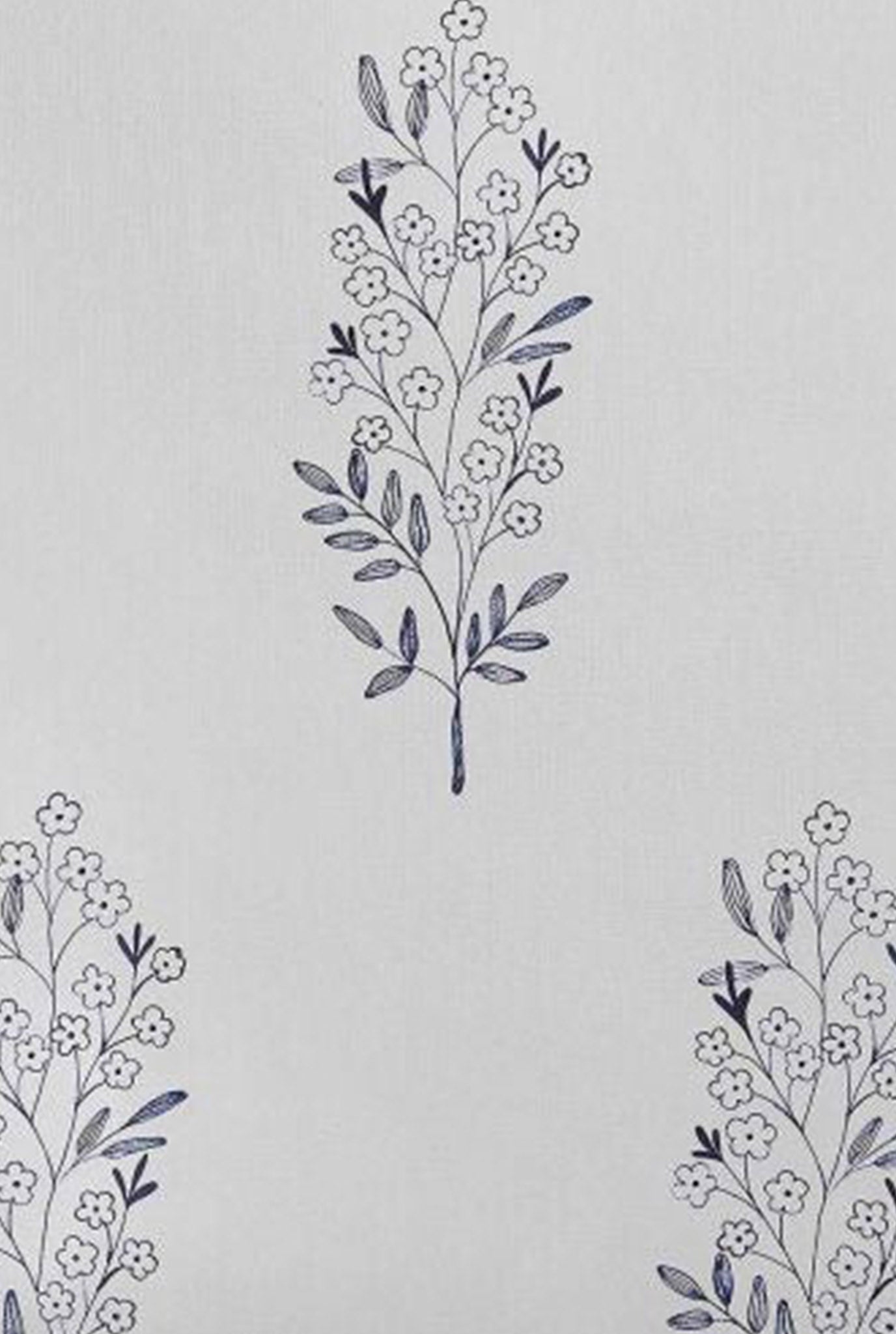 Natasha Floral Wallpaper  Grey  Wallpaper  BM