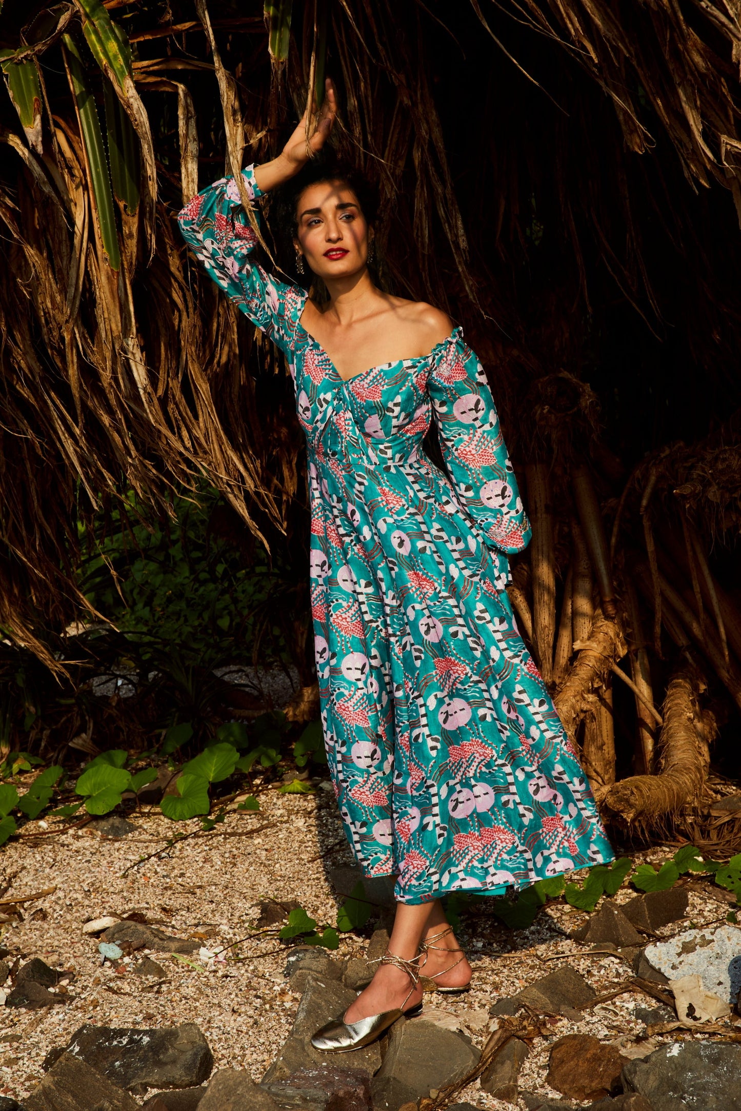 Madhubani silk dress | Relove