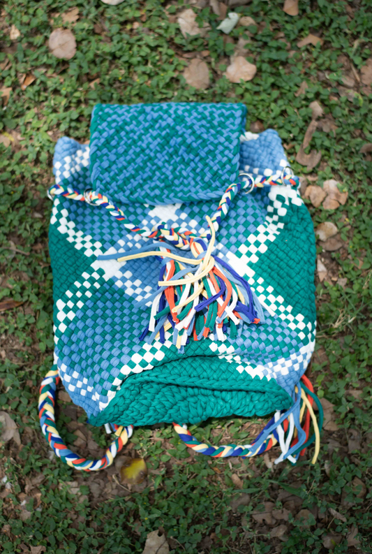 SUMMER NIGHTS HAND-KNOTTED BAG