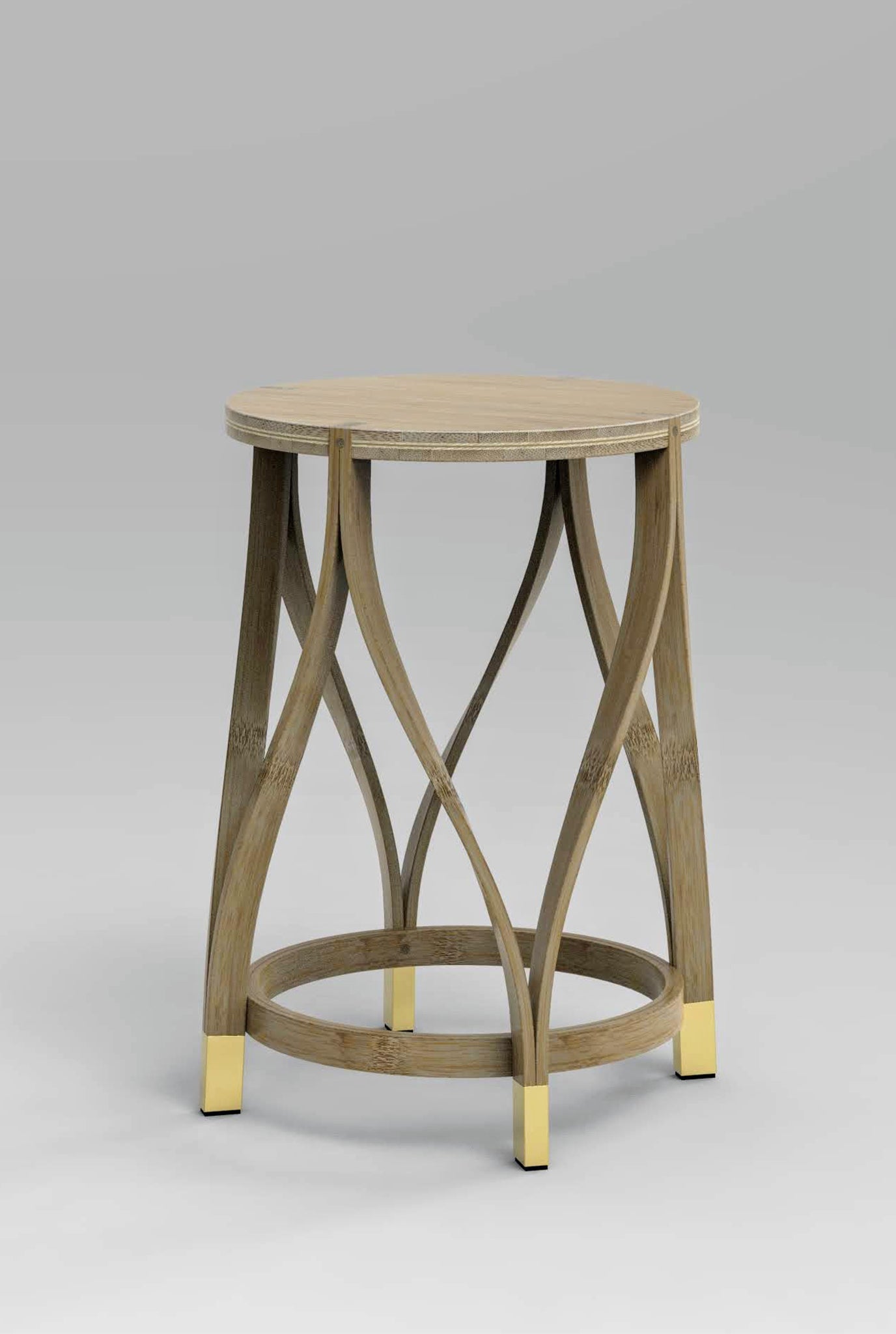 handcrafted-sustainable-bamboo-stool-side table-jodi