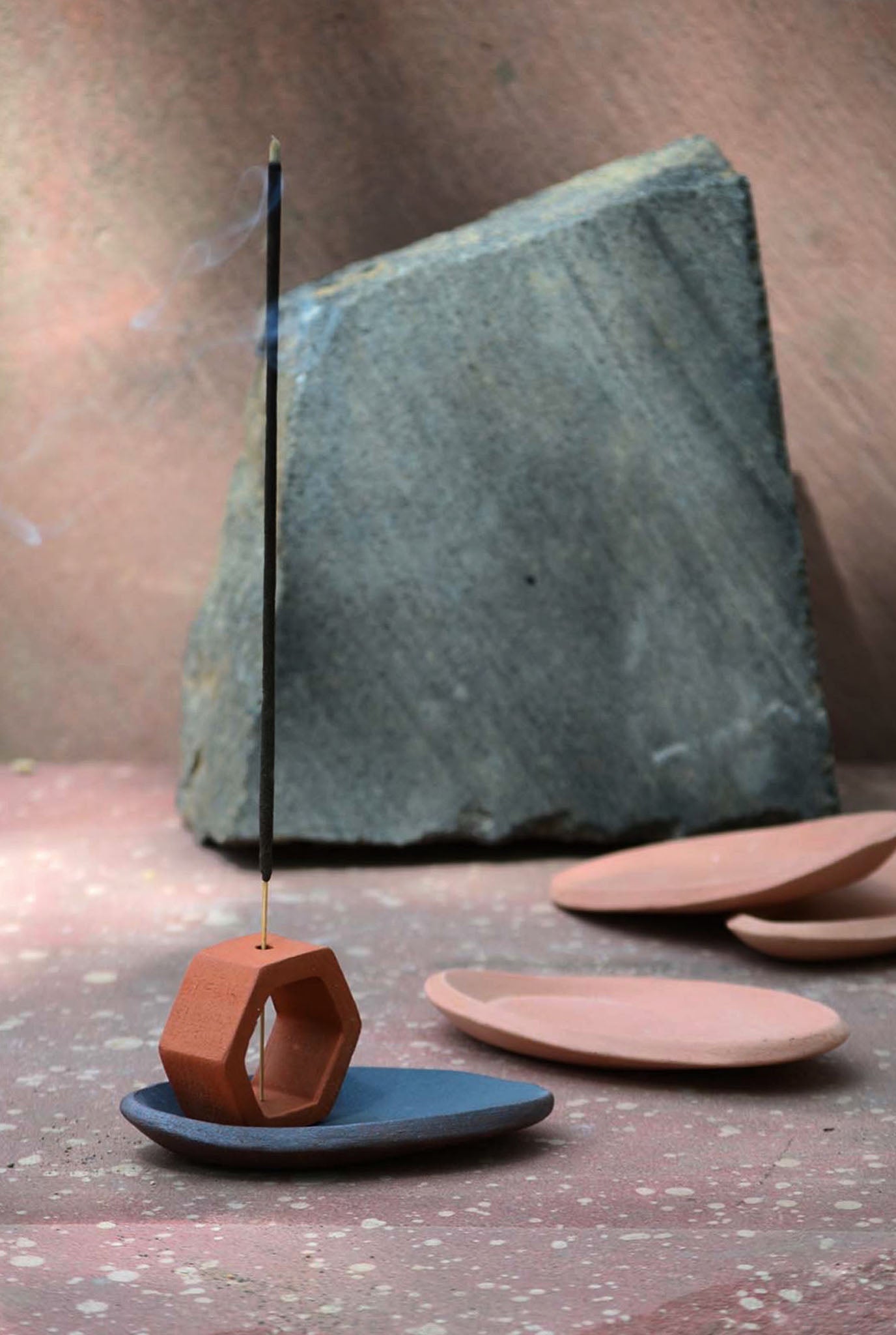 HEX & DISH INCENSE HOLDER