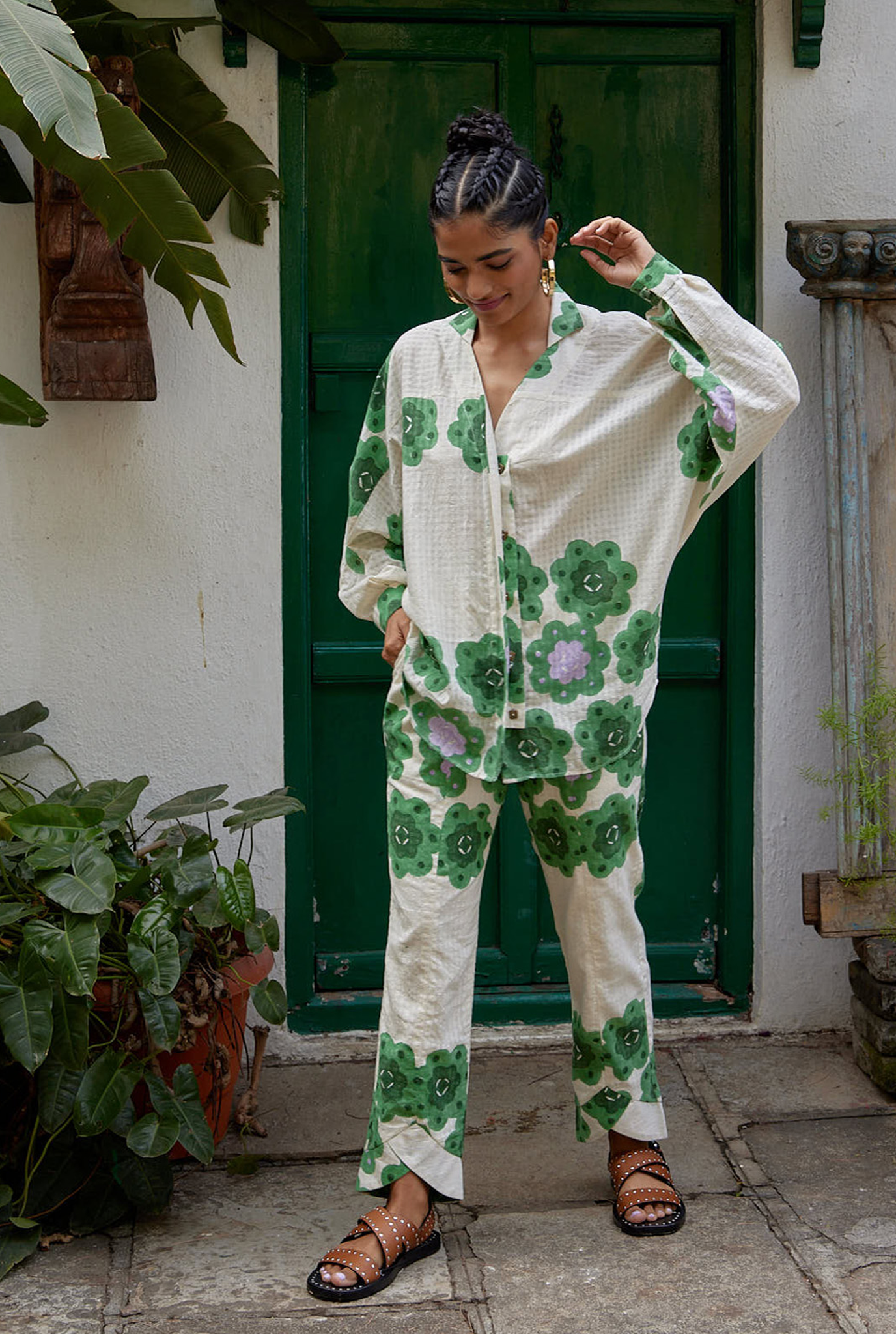 phool-handcrafted-sustainable-the-jodi-life-handloom-cotton-short-womenswear