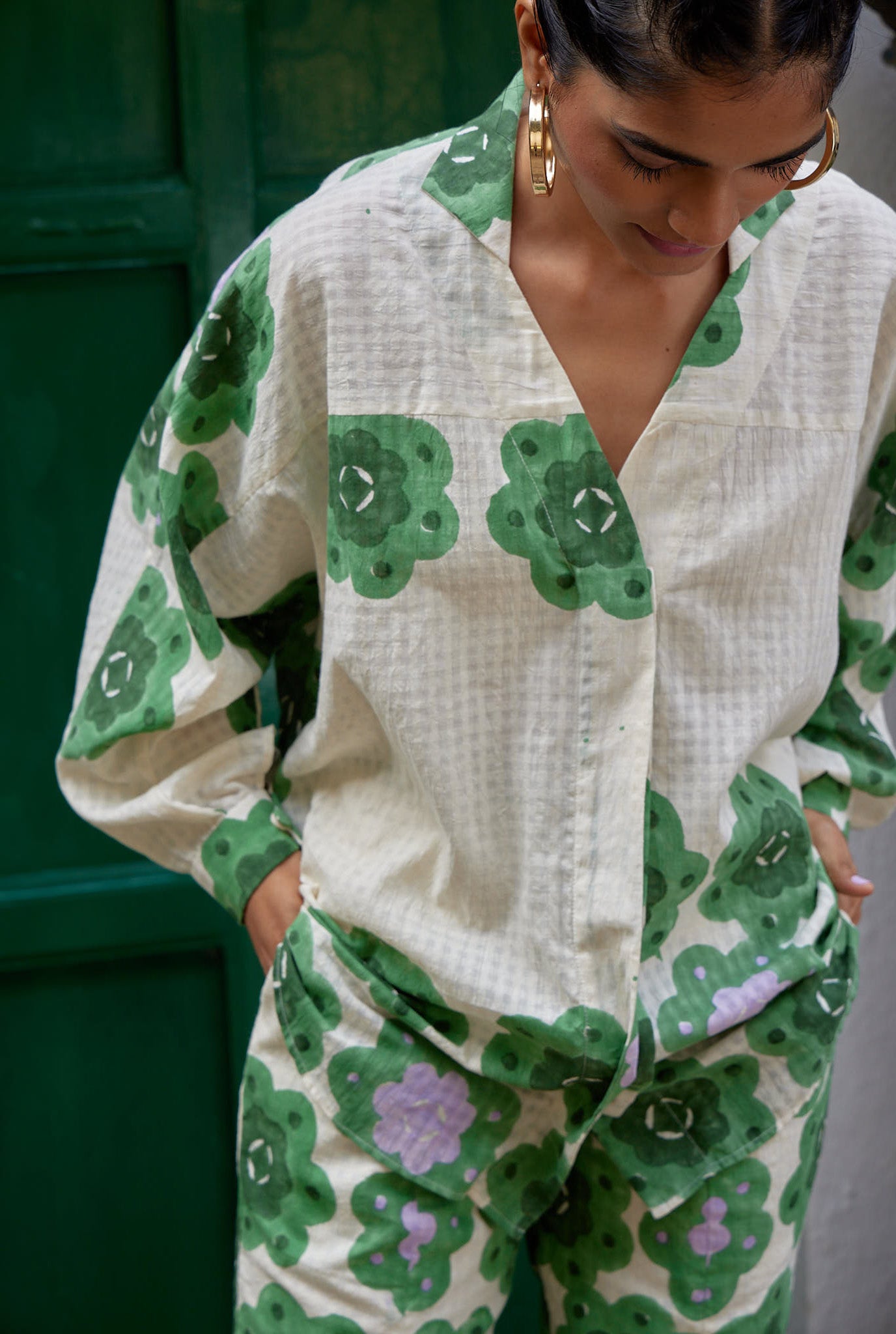 phool-handloom-shirt-sustainable-the-jodi-life-handcrafted-womenswear
