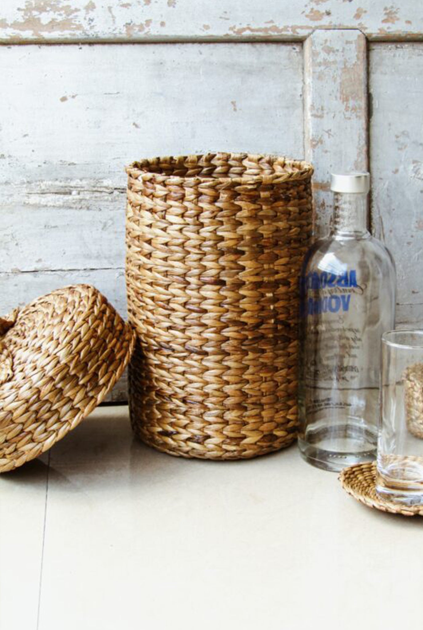 handcrafted-basket-water hyacinth- sustainable-eco friendly-jodi
