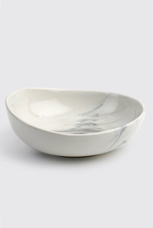 THE CONFLUENCE SERVING BOWL (MONSOON GREY)