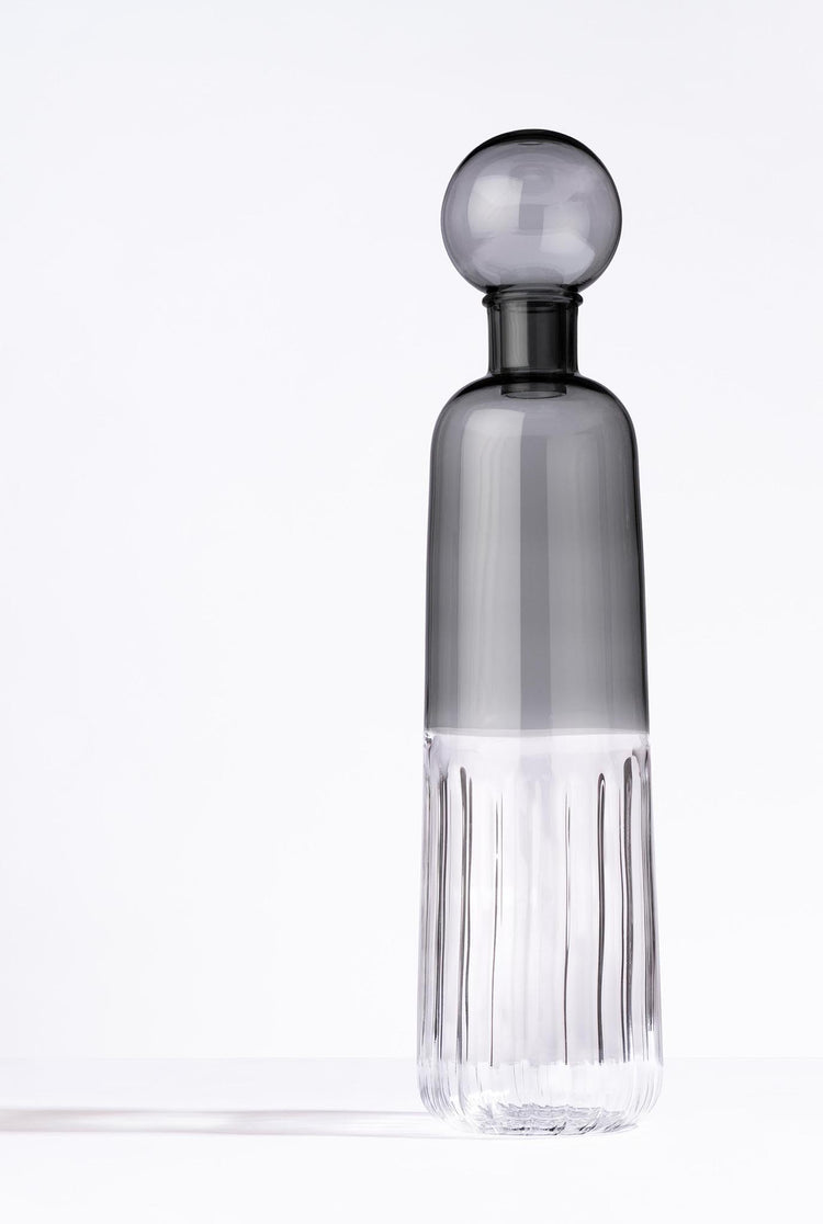 coloured-bottles--dining-handblown glass-sustainable-jodi