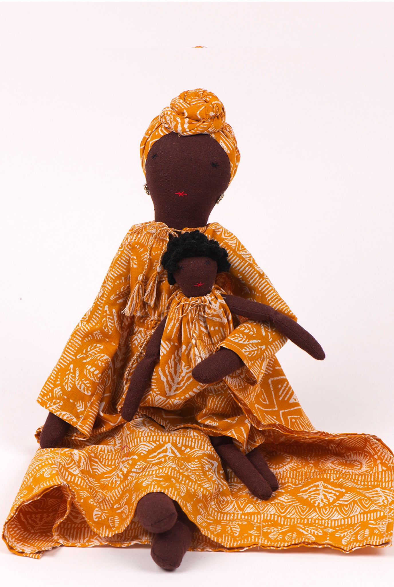 African cloth hot sale dolls