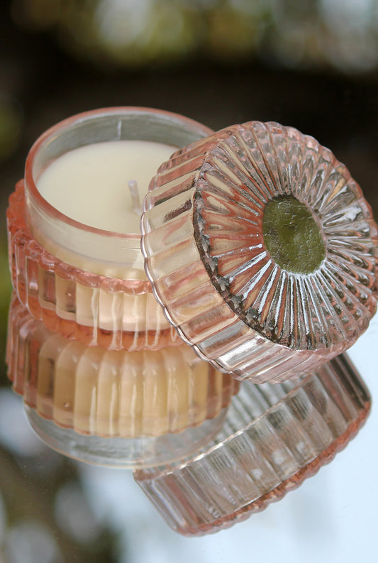 HANDMADE SOY WAX CANDLES PINK