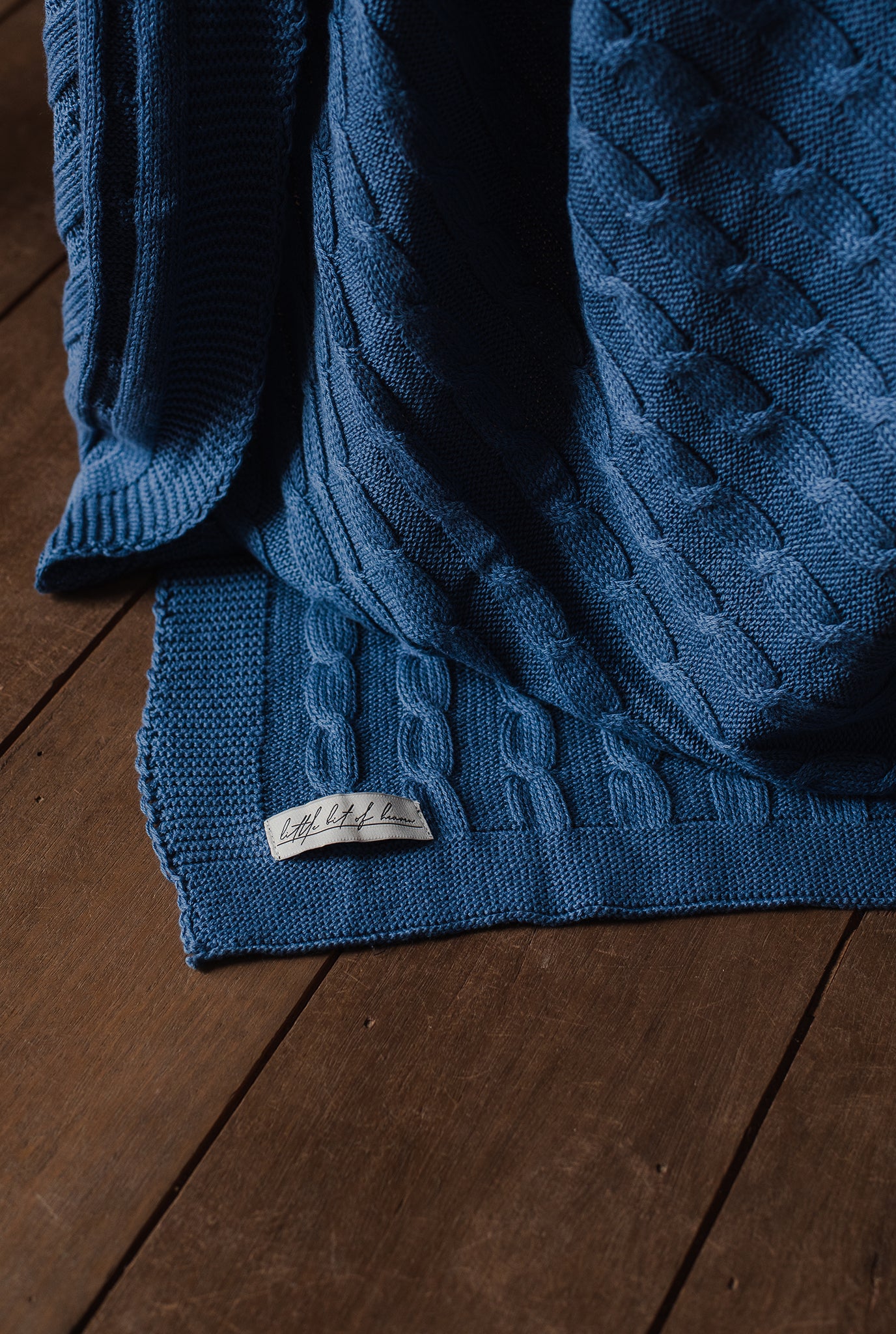 Cable Knit Throw