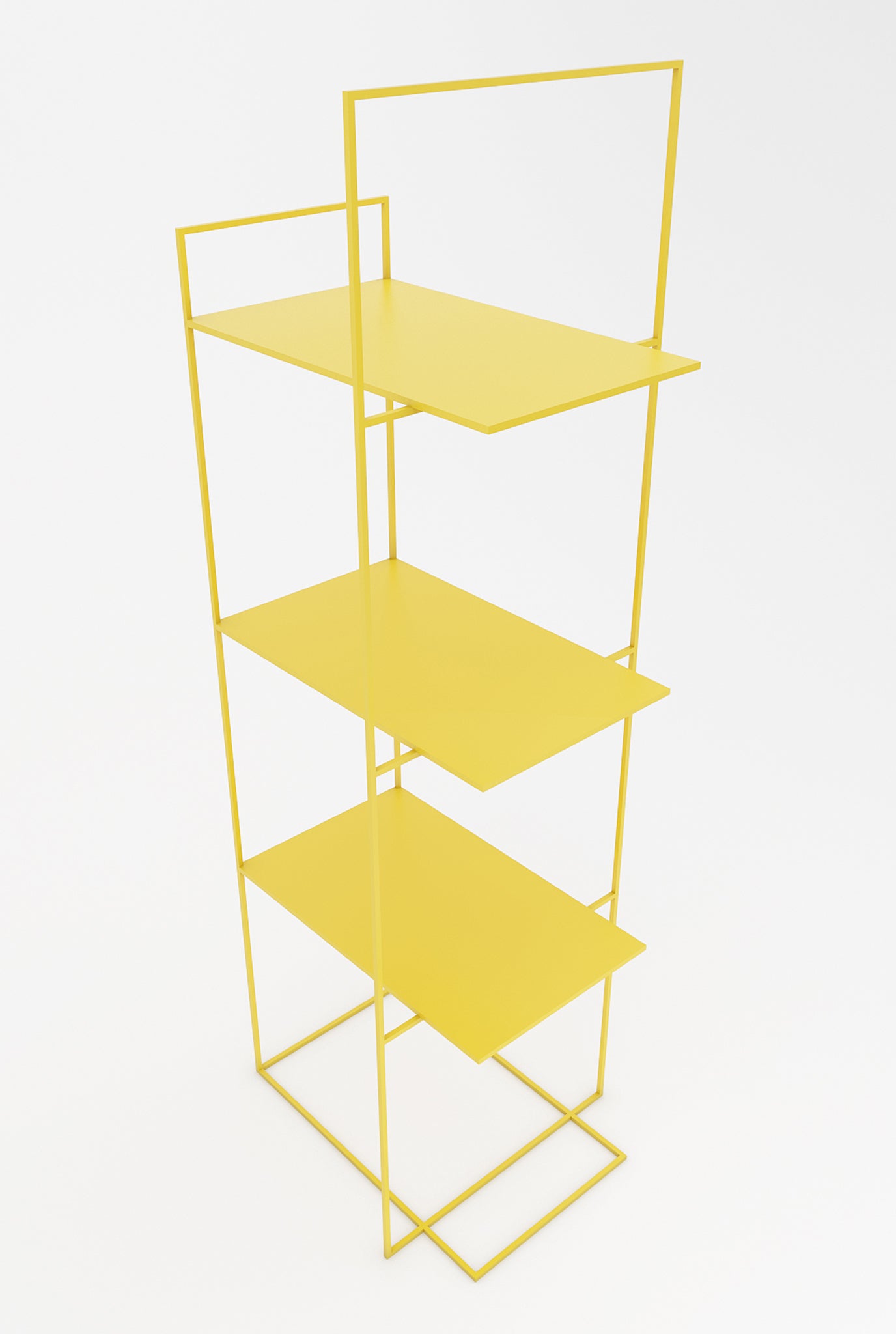 handcrafted- jodi- steel frame-metal storage- open shelf- colour options-organizer-minimal