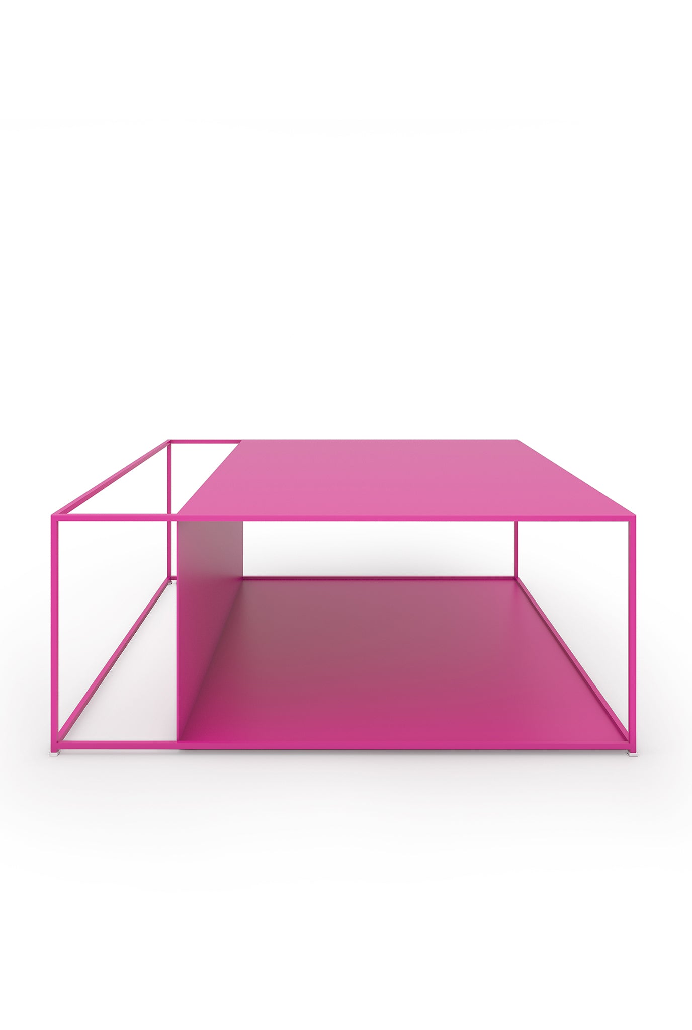 handcrafted-steel-storage-centre table-jodi-pink-brown