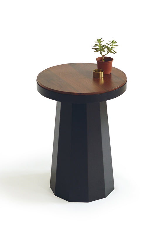 handcrafted- side table-reclaimed bottom-teak wood-ash wood-jodi-sustainable