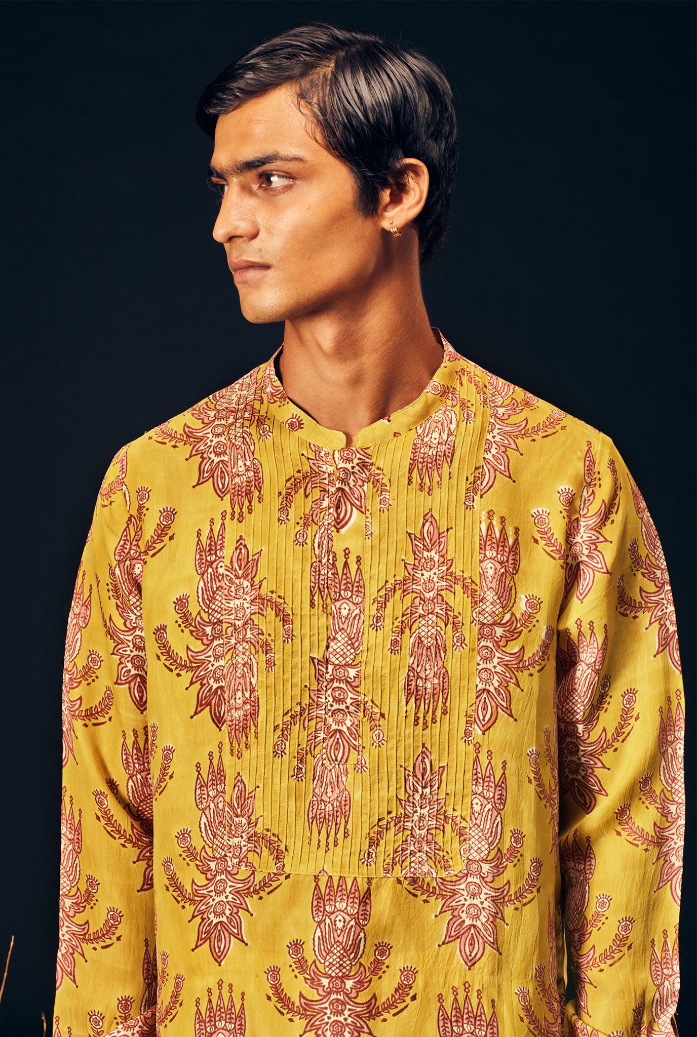 jodi-sustainable- silk-menswear-yellow-handcrafted