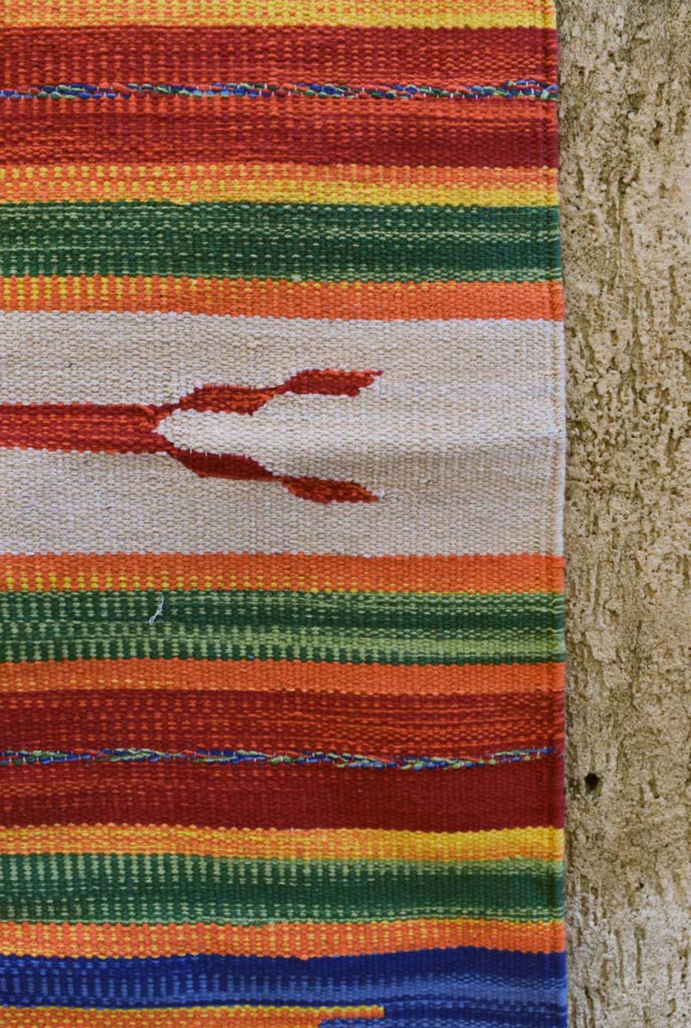 handcrafted-woven-kilim-rug-carpet-cotton-wool-home decor- jodi