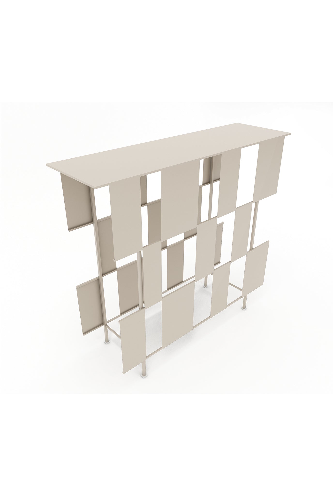 handcrafted-jodi- metal frame-futuristic-accent table- side table-jodi- mesh design-minimal